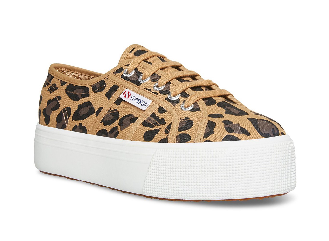 Superga Plataforma Mujer Leopardo - 2790 Fan Noprintbin Cotw - 625904PFU